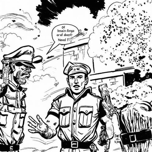 Commando Comics Art Style by RojerDodger on Tensor.Art