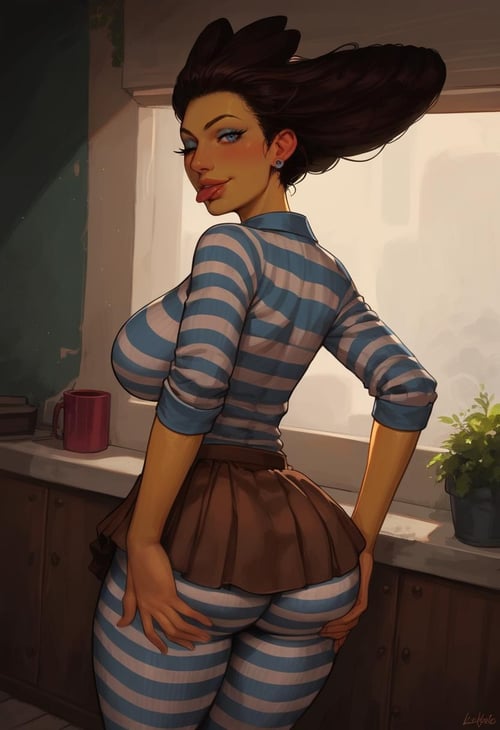 Donatella Aquato (Psychonauts 2) - [PonyXL] by coolmotorcycle913 on Tensor.Art