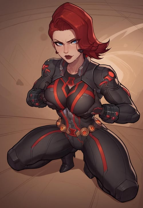 Black Widow (Marvel Rivals) - [PonyXL] by coolmotorcycle913 on Tensor.Art