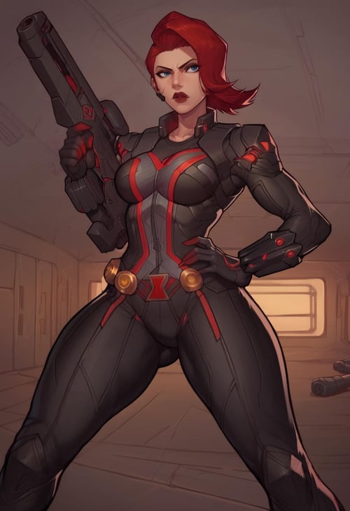 Black Widow (Marvel Rivals) - [PonyXL] by coolmotorcycle913 on Tensor.Art