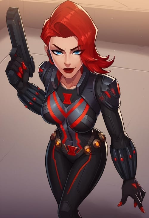 Black Widow (Marvel Rivals) - [PonyXL] by coolmotorcycle913 on Tensor.Art