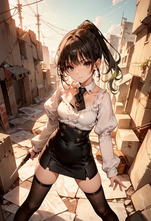 【Pony】少女 少女と裏路地シリーズ As109 (Shoujo to Uraroji) by sg5e2 on Tensor.Art