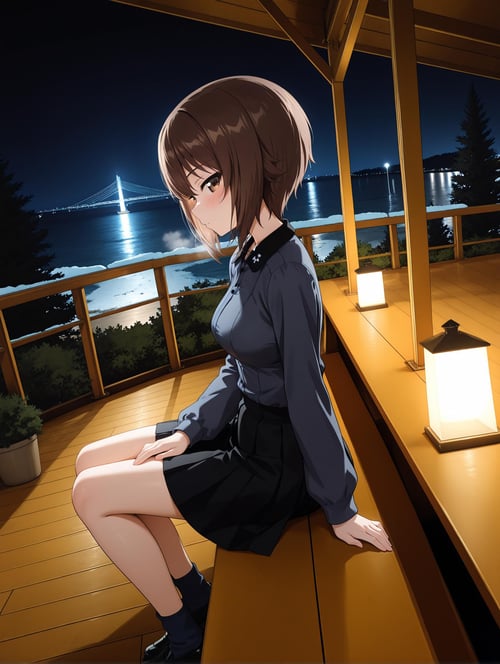 【Illustrious】西住 まほ ガールズ&パンツァー (nishizumi maho) (Girls und Panzer) by sg5e2 on Tensor.Art