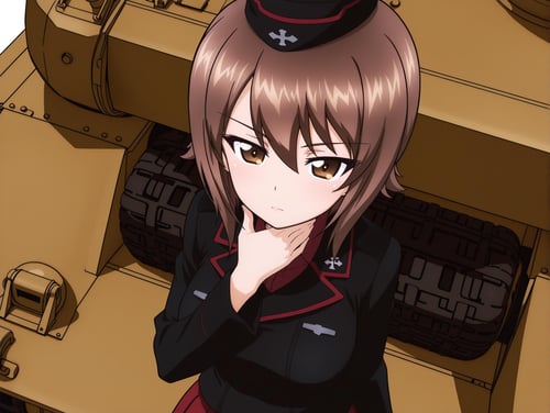 【Illustrious】西住 まほ ガールズ&パンツァー (nishizumi maho) (Girls und Panzer) by sg5e2 on Tensor.Art