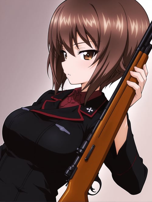 【Illustrious】西住 まほ ガールズ&パンツァー (nishizumi maho) (Girls und Panzer) by sg5e2 on Tensor.Art