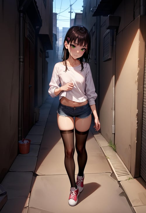 少女 少女と裏路地シリーズ As109 (Shoujo to Uraroji) by sg5e2 on Tensor.Art