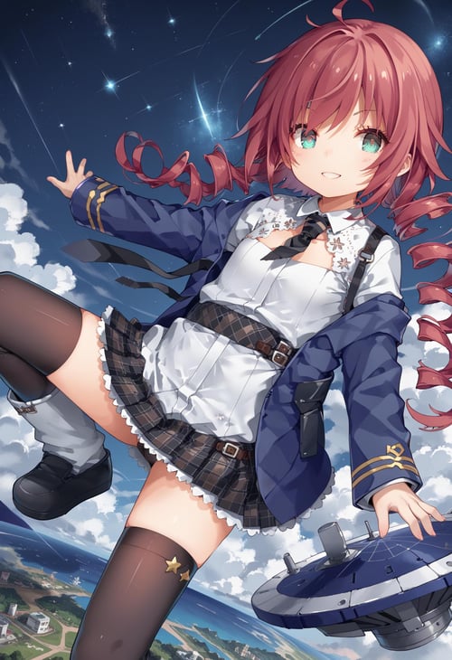 【Pony】シーフューリー ソラヒメ銀翼の戦闘姫 エースヴァージン:再出撃 (Sea Fury) (Ace Virgin)(sorahime) by sg5e2 on Tensor.Art