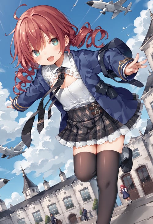 【Pony】シーフューリー ソラヒメ銀翼の戦闘姫 エースヴァージン:再出撃 (Sea Fury) (Ace Virgin)(sorahime) by sg5e2 on Tensor.Art