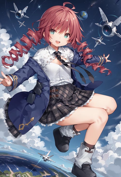 【Pony】シーフューリー ソラヒメ銀翼の戦闘姫 エースヴァージン:再出撃 (Sea Fury) (Ace Virgin)(sorahime) by sg5e2 on Tensor.Art