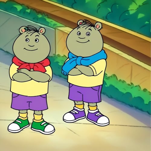 Tommy Tibble & Timmy Tibble Arthur_Show by Starman on Tensor.Art