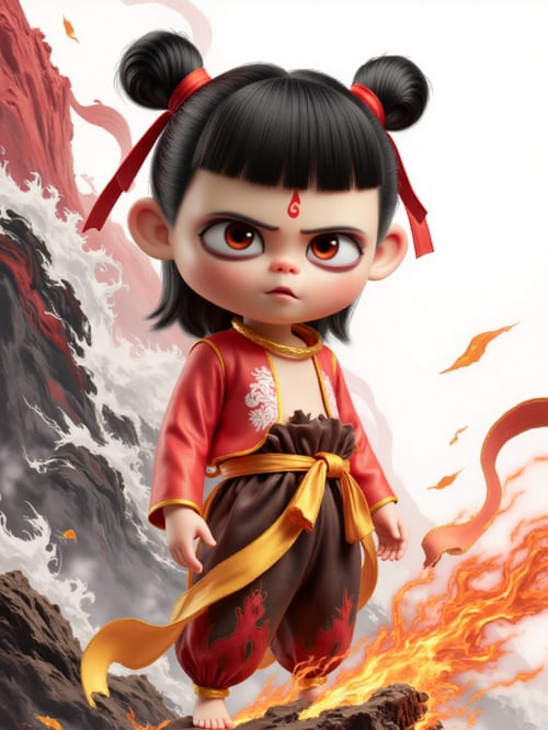 Nezha哪吒 by SuperRedPig on Tensor.Art