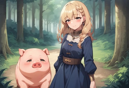 Jess | Butareba: The Story of a Man Turned into a Pig | 豚のレバーは加熱しろ by duongve13112002 on Tensor.Art