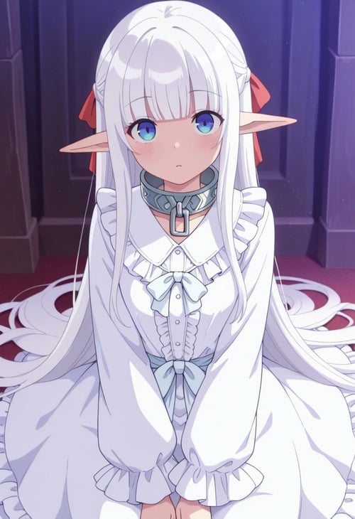 Nephelia | An Archdemon's Dilemma: How to Love Your Elf Bride | 魔王の俺が奴隷エルフを嫁にしたんだが、どう愛でればいい? by duongve13112002 on Tensor.Art