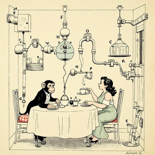 Rube Goldberg 1 CapD6Cos5 2025-02-10 23:04:13 by NobodyButMeow on Tensor.Art