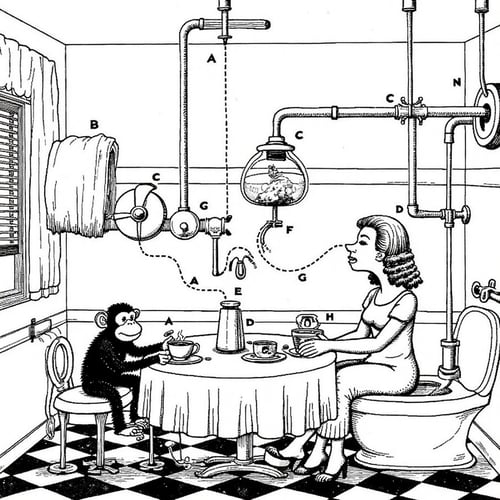 Rube Goldberg 1 CapD6Cos5 2025-02-10 23:04:13 by NobodyButMeow on Tensor.Art