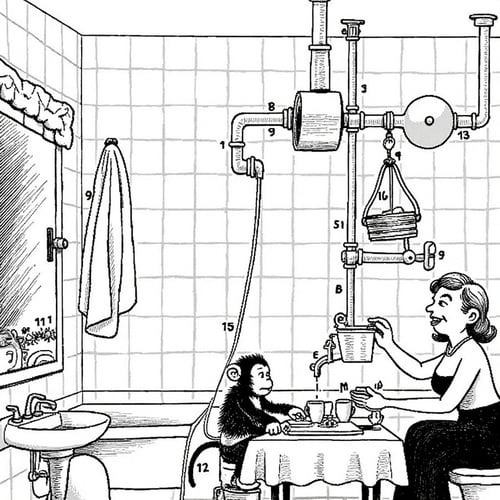 Rube Goldberg 1 CapD6Cos5 2025-02-10 23:04:13 by NobodyButMeow on Tensor.Art