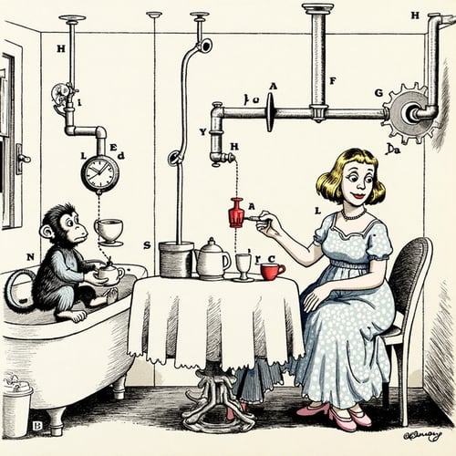 Rube Goldberg 1 CapD6Cos5 2025-02-10 23:04:13 by NobodyButMeow on Tensor.Art