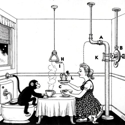 Rube Goldberg 1 CapD6Cos5 2025-02-10 23:04:13 by NobodyButMeow on Tensor.Art
