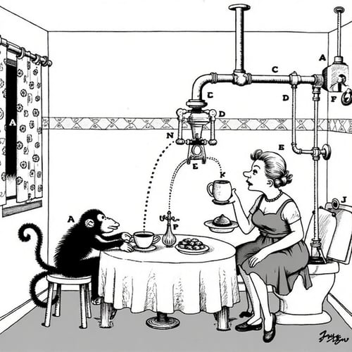 Rube Goldberg 1 CapD6Cos5 2025-02-10 23:04:13 by NobodyButMeow on Tensor.Art