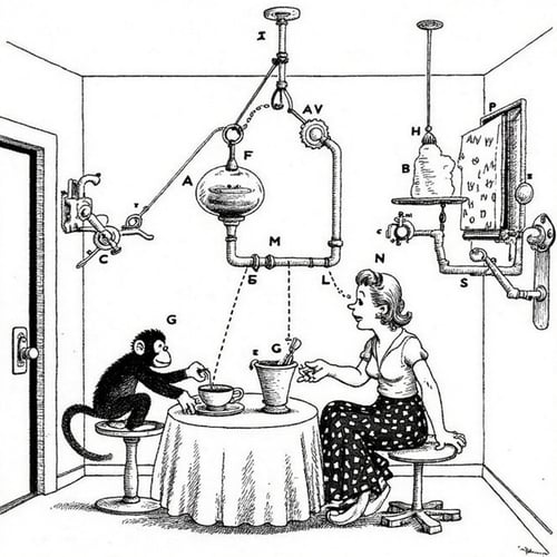 Rube Goldberg 1 CapD6Cos5 2025-02-10 23:04:13 by NobodyButMeow on Tensor.Art