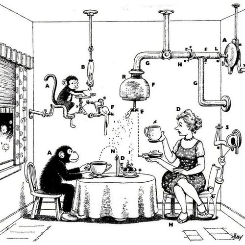Rube Goldberg 1 CapD6Cos5 2025-02-10 23:04:13 by NobodyButMeow on Tensor.Art