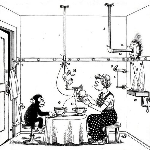 Rube Goldberg 1 CapD6Cos5 2025-02-10 23:04:13 by NobodyButMeow on Tensor.Art