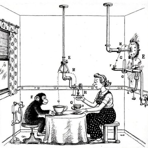 Rube Goldberg 1 CapD6Cos5 2025-02-10 23:04:13 by NobodyButMeow on Tensor.Art