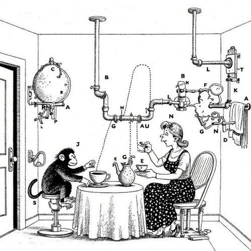 Rube Goldberg 1 CapD6Cos5 2025-02-10 23:04:13 by NobodyButMeow on Tensor.Art
