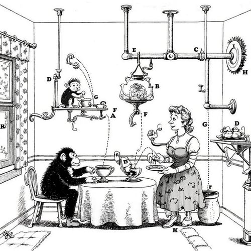 Rube Goldberg 1 CapD6Cos5 2025-02-10 23:04:13 by NobodyButMeow on Tensor.Art