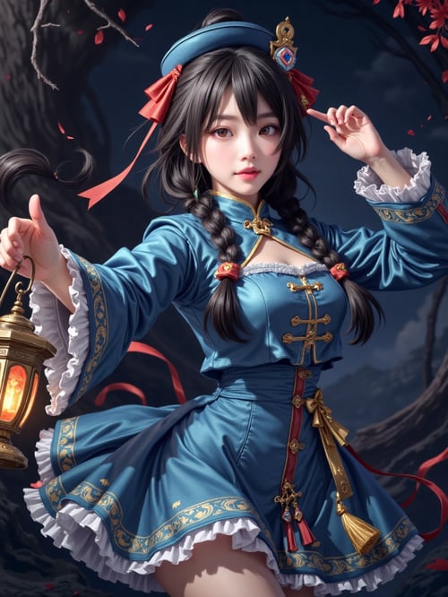 古装僵尸少女-flux1.0 by ai老头 on Tensor.Art