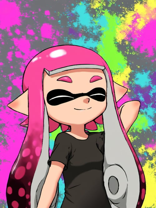 Splatoon Inkling Pony LoCon by AIArstChannel on Tensor.Art