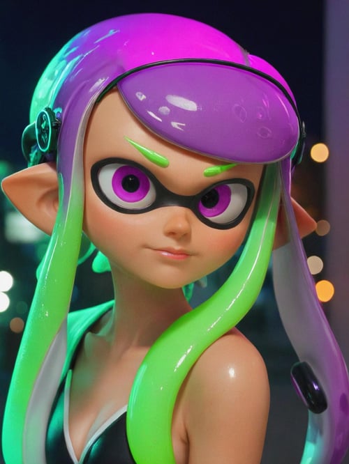 Splatoon Inkling Pony LoCon by AIArstChannel on Tensor.Art