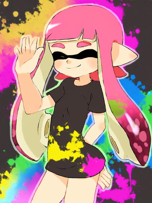Splatoon Inkling Pony LoCon by AIArstChannel on Tensor.Art