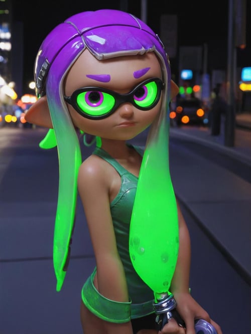 Splatoon Inkling Pony LoCon by AIArstChannel on Tensor.Art