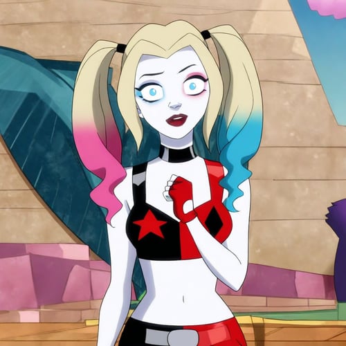 Harley Quinn (llustrious XL - v1.1) by Rebellion A.I. on Tensor.Art