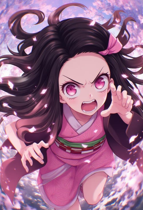 Nezuko Kamado from Demon Slayer by Kuritsutian on Tensor.Art