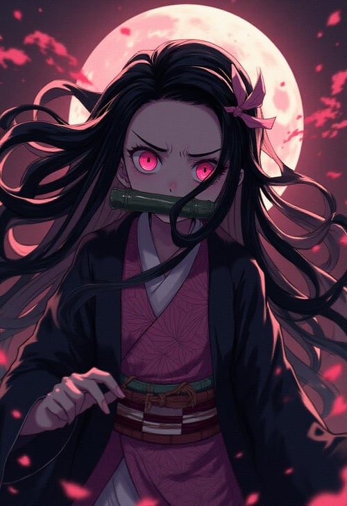 Nezuko Kamado from Demon Slayer by Kuritsutian on Tensor.Art