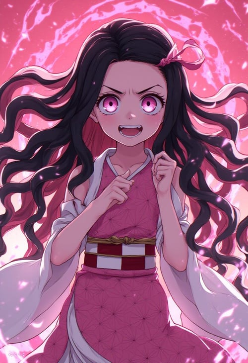 Nezuko Kamado from Demon Slayer by Kuritsutian on Tensor.Art