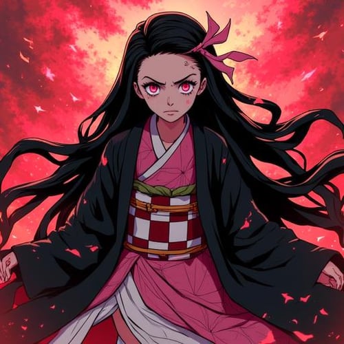 Nezuko Kamado from Demon Slayer by Kuritsutian on Tensor.Art