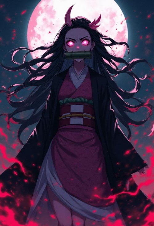 Nezuko Kamado from Demon Slayer by Kuritsutian on Tensor.Art