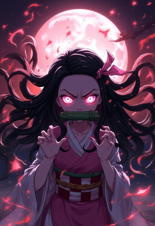 Nezuko Kamado from Demon Slayer by Kuritsutian on Tensor.Art
