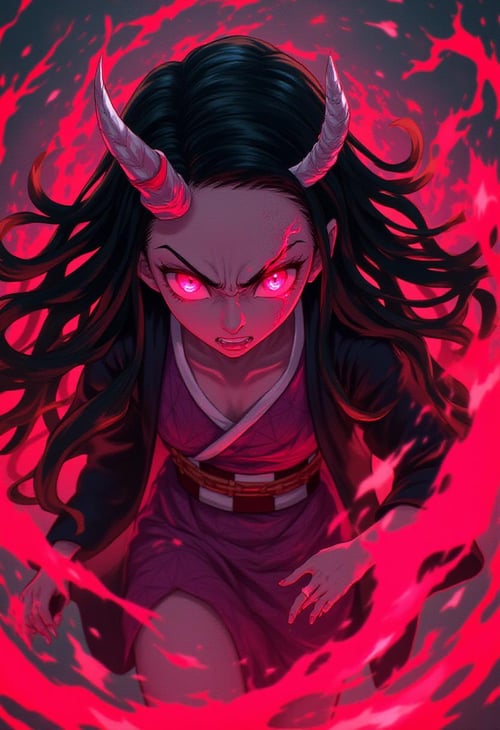 Nezuko Kamado from Demon Slayer by Kuritsutian on Tensor.Art