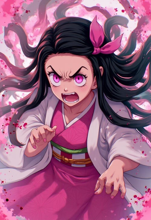 Nezuko Kamado from Demon Slayer by Kuritsutian on Tensor.Art