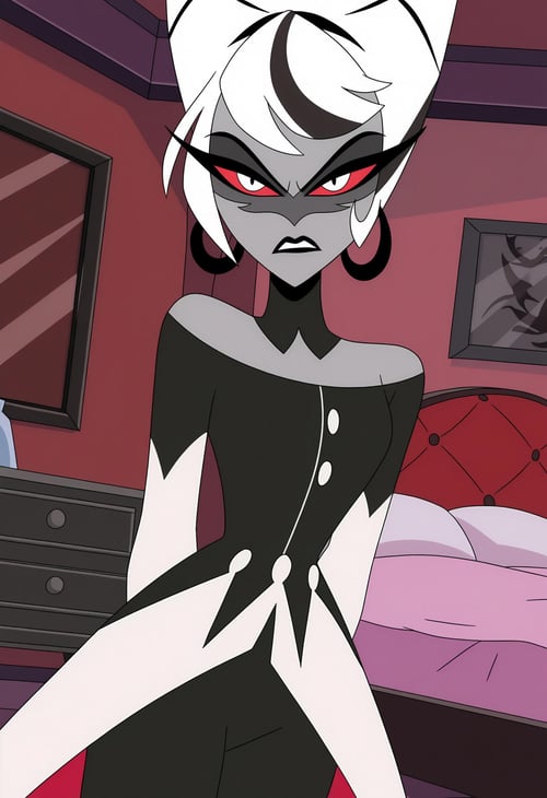 Carmilla Carmine | Hazbin Hotel V-Pred LoRA (Illustrious Edition) by Waifu_Chef on Tensor.Art