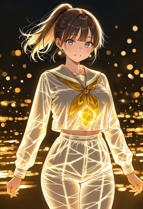 Luminous Line Outfit by goto_ai on Tensor.Art