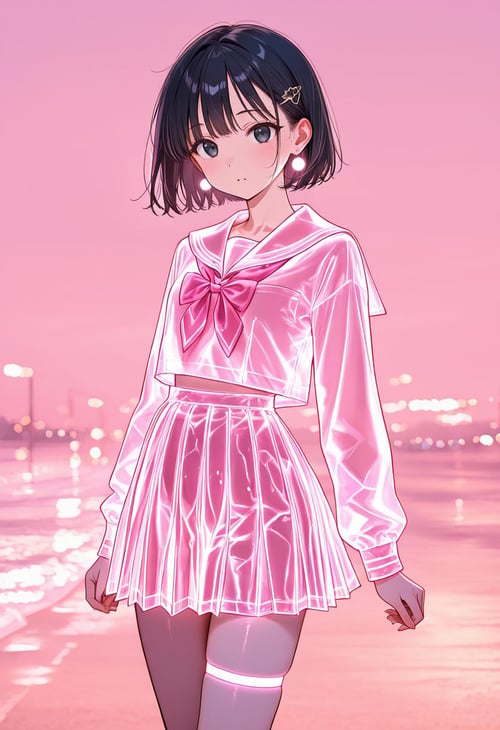 Luminous Line Outfit by goto_ai on Tensor.Art