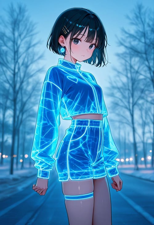 Luminous Line Outfit by goto_ai on Tensor.Art
