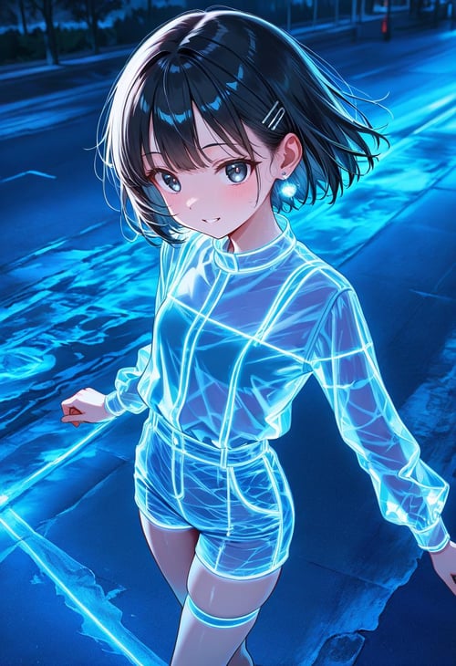Luminous Line Outfit by goto_ai on Tensor.Art