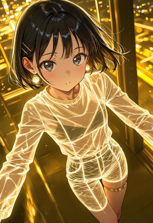 Luminous Line Outfit by goto_ai on Tensor.Art