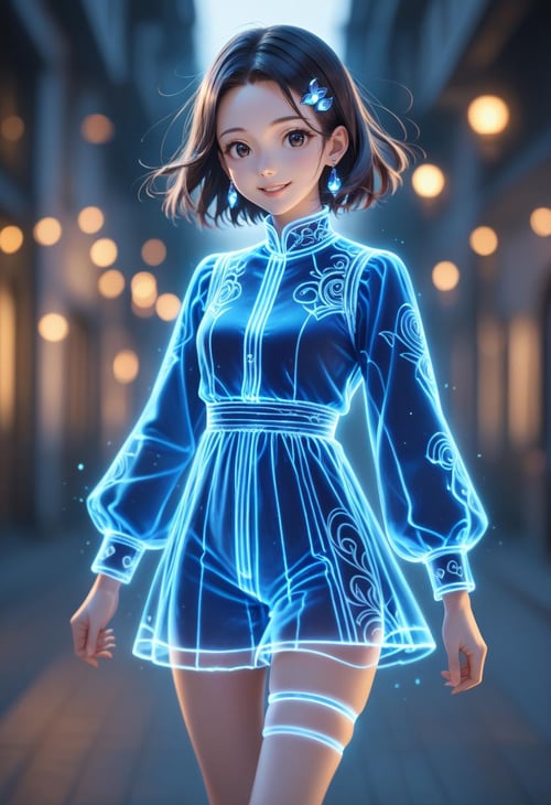 Luminous Line Outfit by goto_ai on Tensor.Art